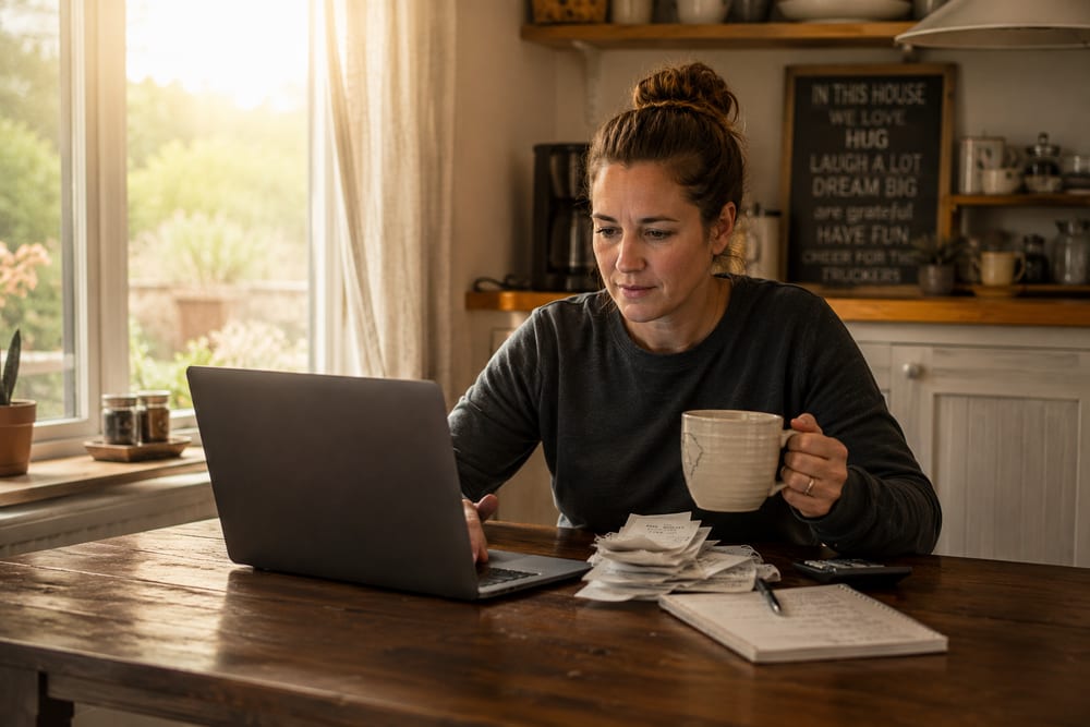 The family back office — doing the books at home